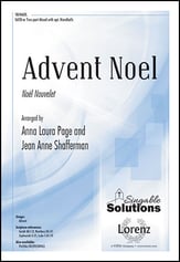 Advent Noel Two-Part Mixed choral sheet music cover